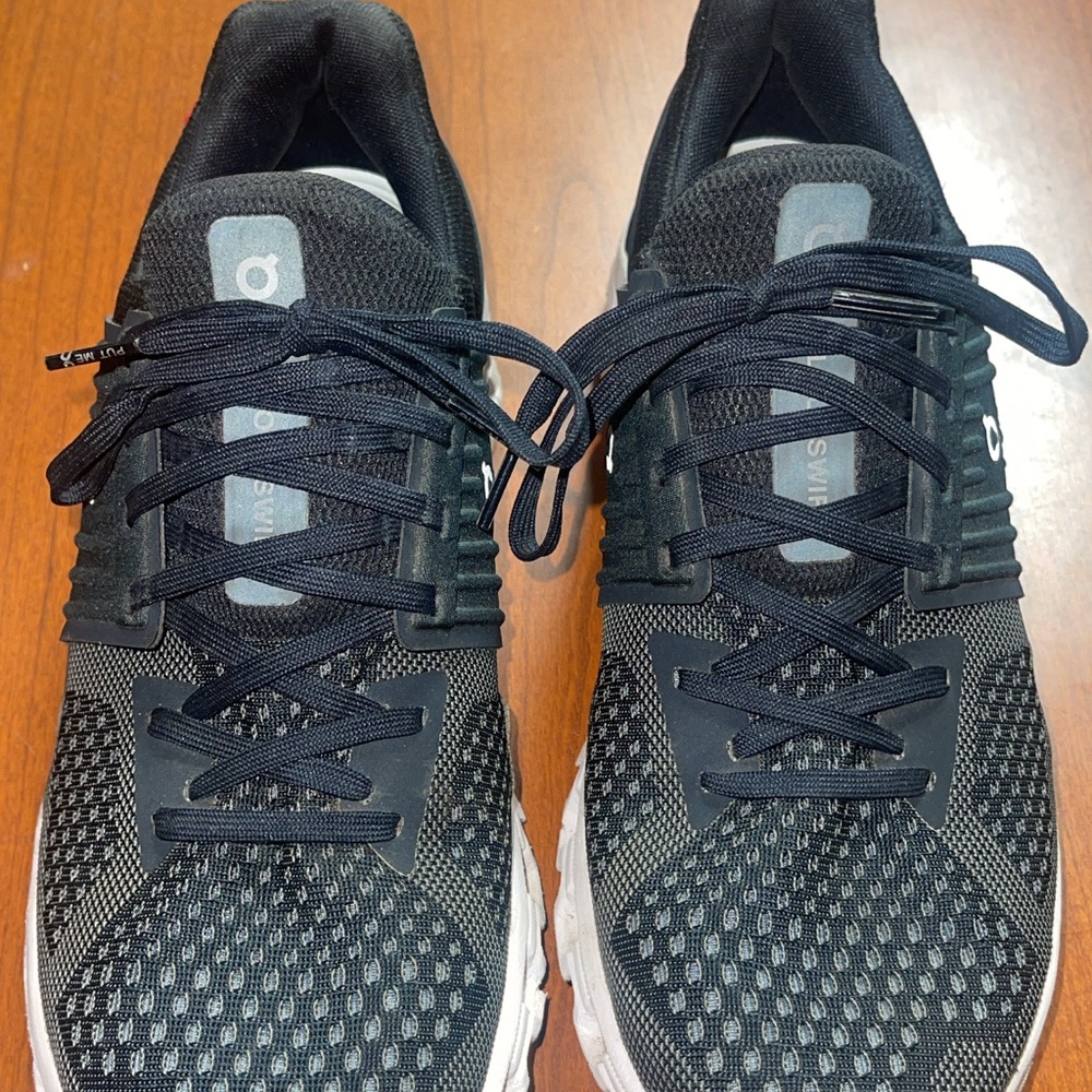 Black and Gray Athletic Shoes